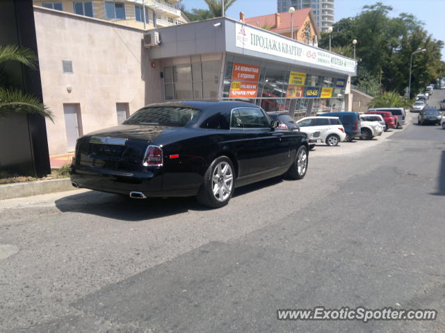 Rolls Royce Phantom spotted in Sochi, Russia