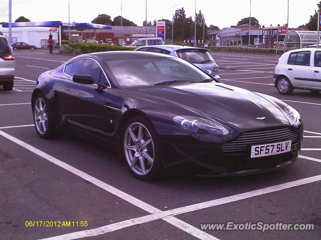 Aston Martin Vantage spotted in Tiverton, United Kingdom