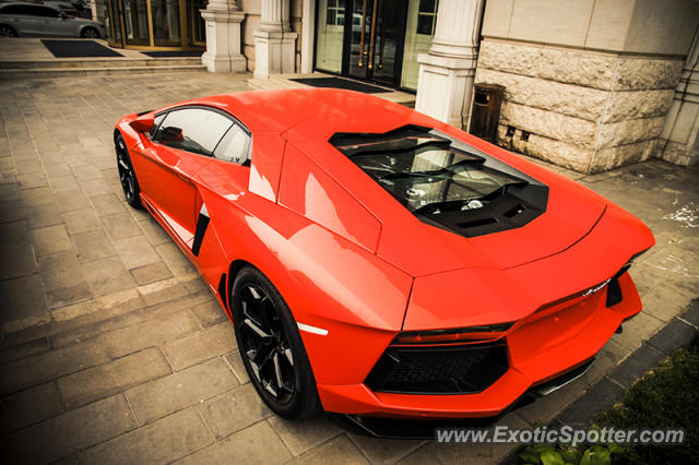 Lamborghini Aventador spotted in Beijing, China