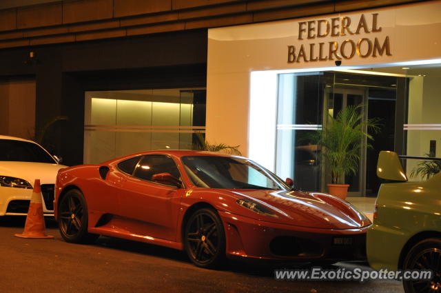 Ferrari F430 spotted in Bukit Bintang KL, Malaysia