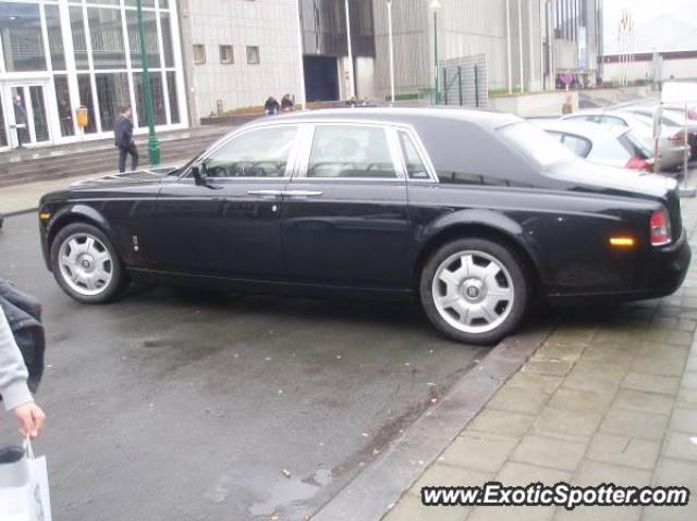 Rolls Royce Phantom spotted in Brussel, Belgium