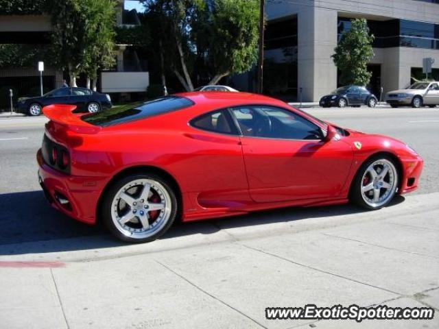 Ferrari 360 Modena spotted in Sherman Oaks, California