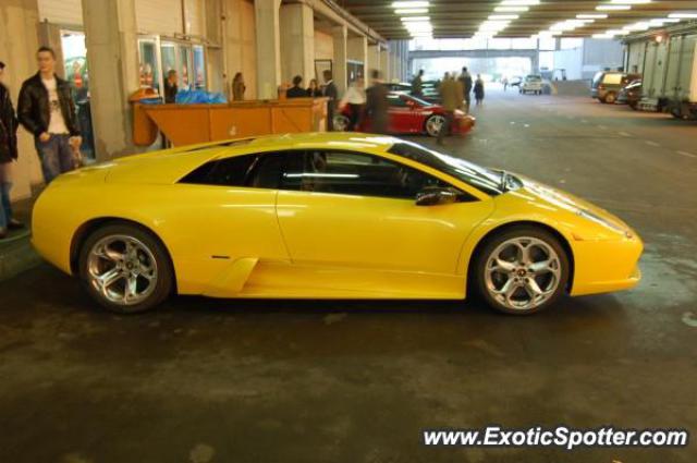 Lamborghini Murcielago spotted in Brussels, Belgium