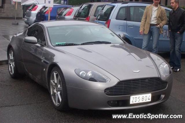 Aston Martin DB9 spotted in Brussel, Belgium