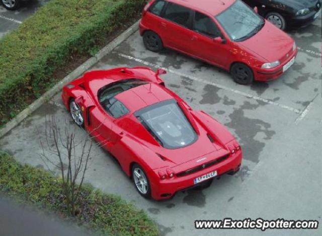 Ferrari Enzo spotted in Ljubljana, Slovenia