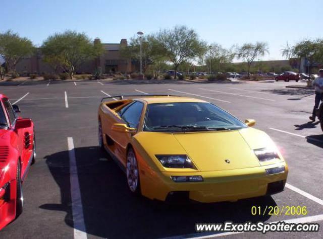 Lamborghini Diablo spotted in Scottsdale, Arizona