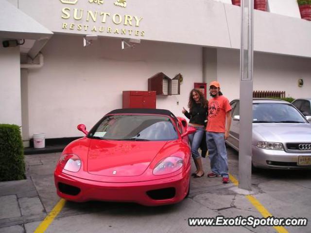 Ferrari 360 Modena spotted in DF, Mexico