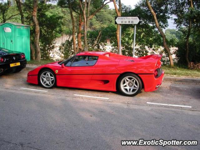 Ferrari F50 spotted in Hong Kong, China