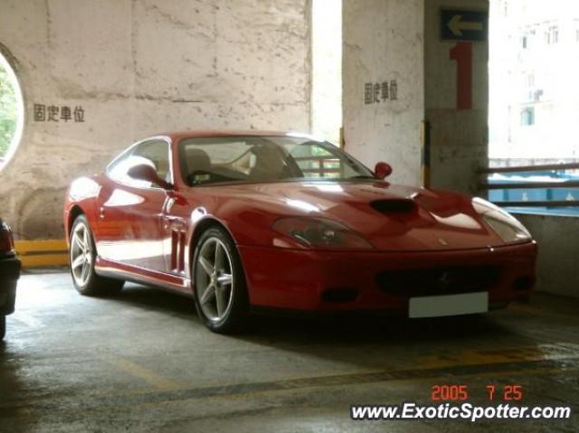 Ferrari 575M spotted in Hong Kong, China