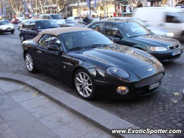 Aston Martin DB7 spotted in Paris, France