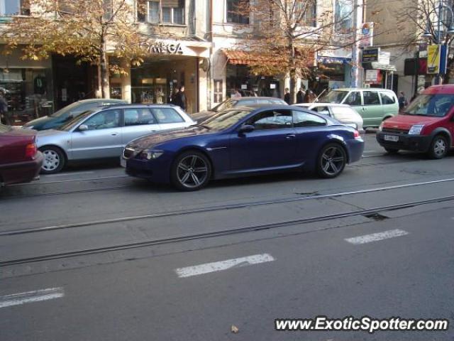 BMW M6 spotted in SOFIA BULGARIA, Germany