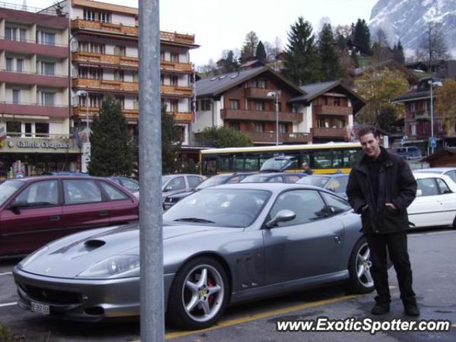 Ferrari 550 spotted in Grindewald, Switzerland
