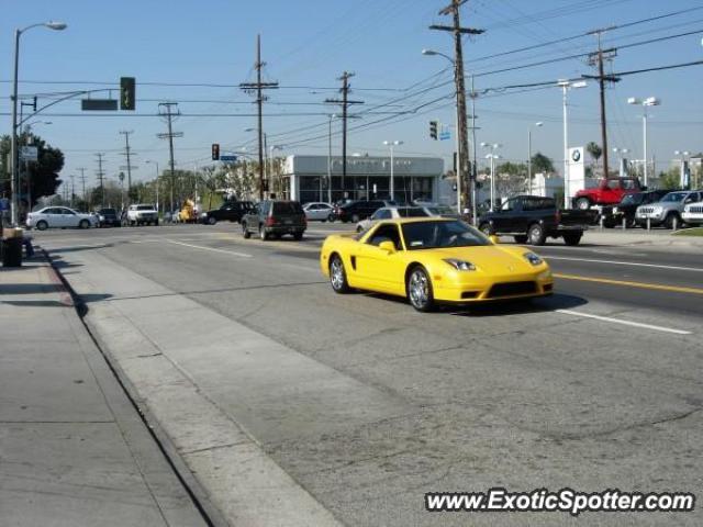 Acura NSX spotted in Van Nuys, California