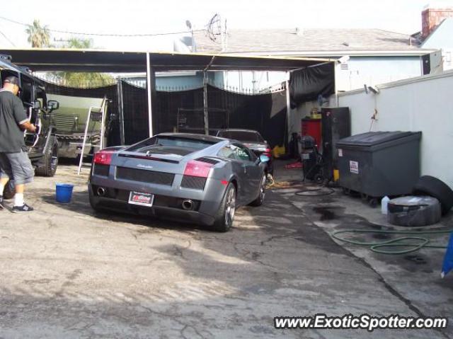 Lamborghini Gallardo spotted in Hollywood, California