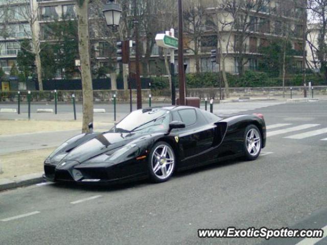 Ferrari Enzo spotted in Neuilly, France