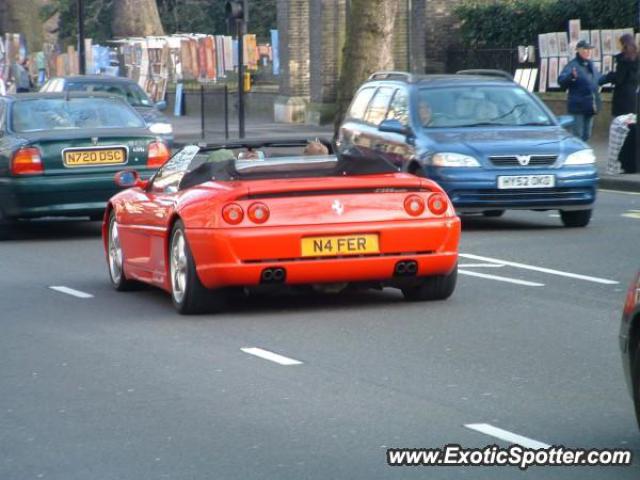 Ferrari F355 spotted in London, United Kingdom