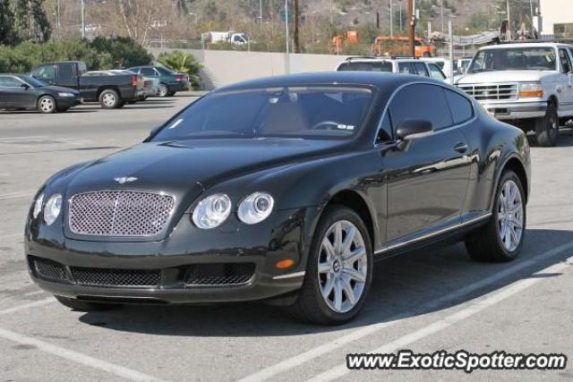 Bentley Continental spotted in Calabasas, California