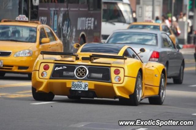 Pagani Zonda spotted in Taipei, Taiwan