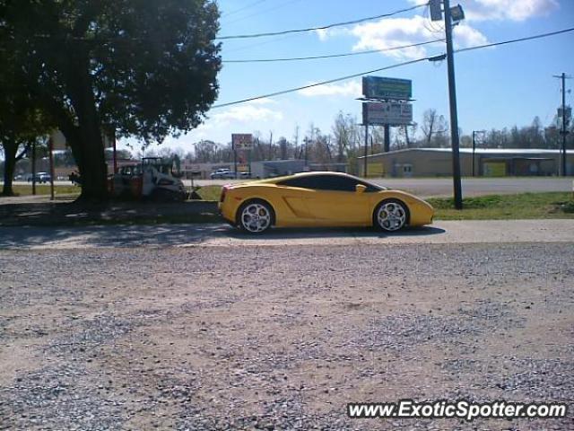 Lamborghini Gallardo spotted in Gonzales, Louisiana