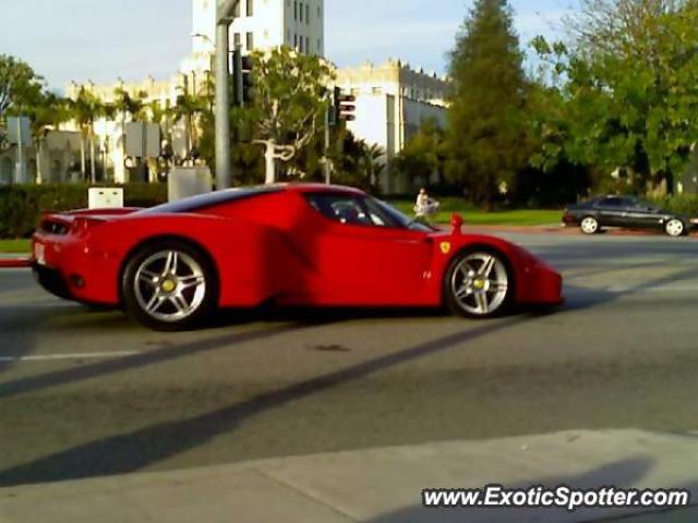 Ferrari Enzo spotted in Beverly Hills, California