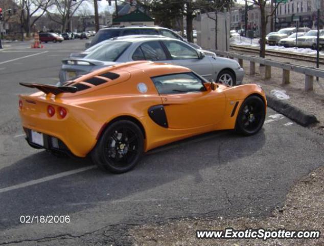 Lotus Exige spotted in Tenafly, New Jersey