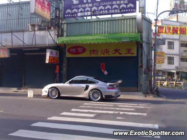Porsche 911 Turbo spotted in Chunli, Taiwan