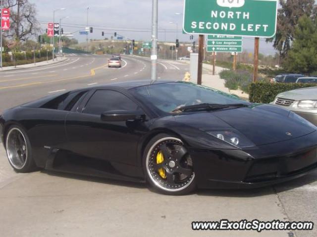 Lamborghini Murcielago spotted in Calabasas, California