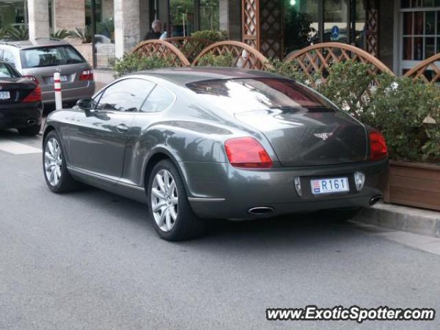 Bentley Continental spotted in San Marino, Monaco