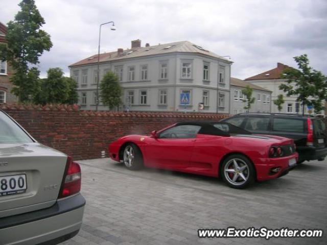 Ferrari 360 Modena spotted in Skaane, Sweden