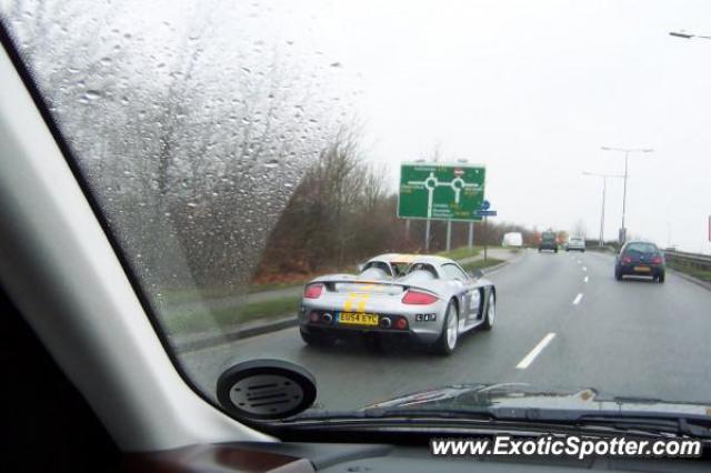 Porsche Carrera GT spotted in Chelmsford, United Kingdom