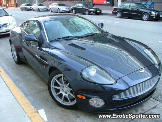 Aston Martin Vanquish spotted in Los Angeles, California