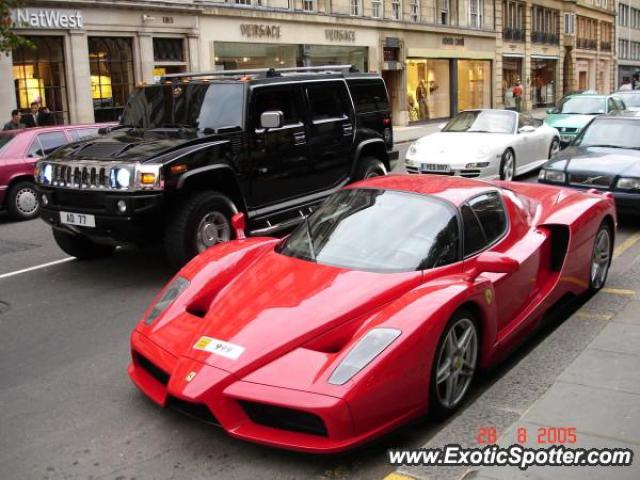 Ferrari Enzo spotted in London, United Kingdom