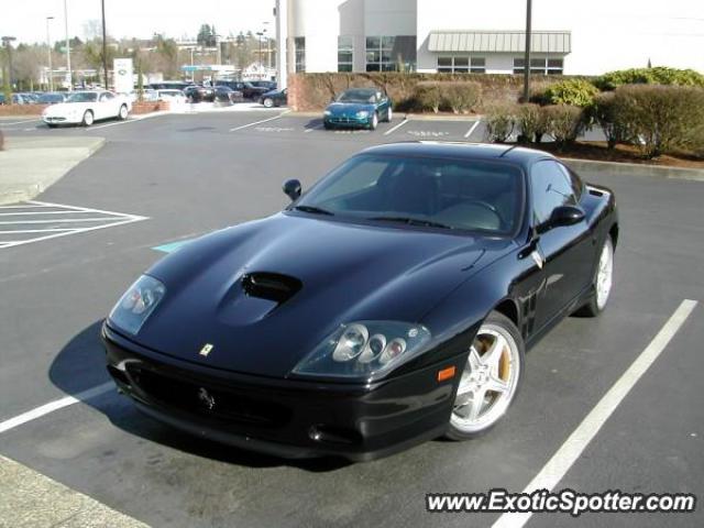 Ferrari 575M spotted in Bellevue, Washington