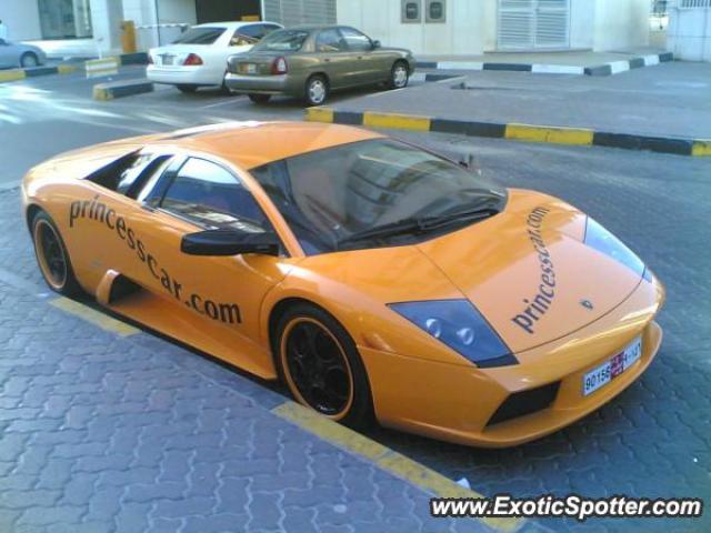 Lamborghini Murcielago spotted in Abudhabi, United Arab Emirates
