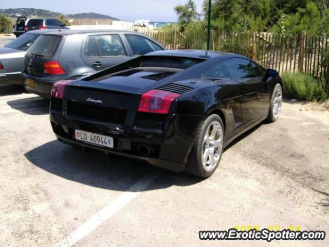 Lamborghini Gallardo spotted in St tropez, France