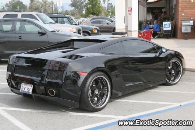 Lamborghini Gallardo spotted in Calabasas, California