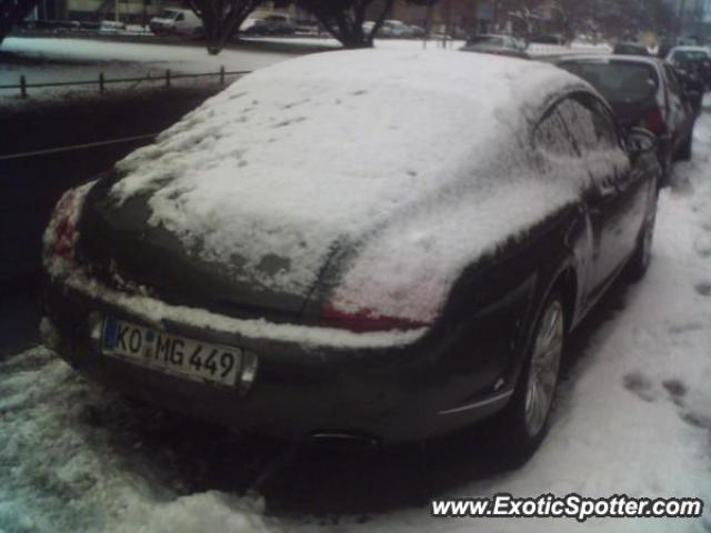 Bentley Continental spotted in Koblenz, Germany