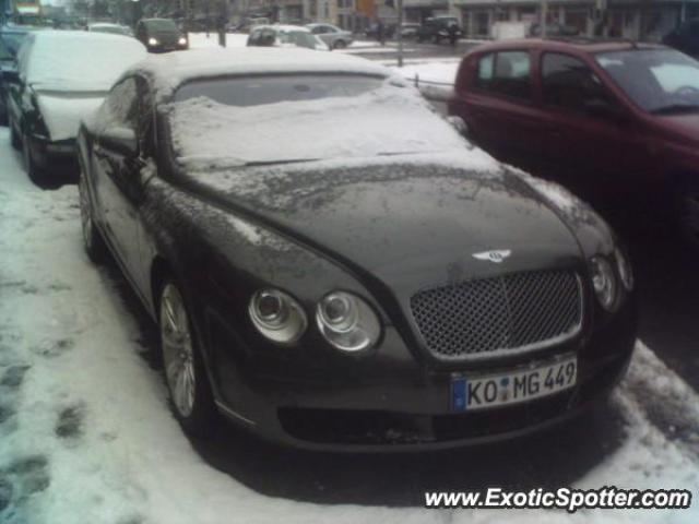 Bentley Continental spotted in Koblenz, Germany