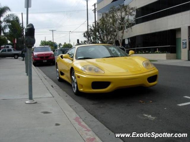 Ferrari 360 Modena spotted in Sherman Oaks, California