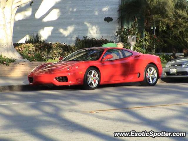 Ferrari 360 Modena spotted in Baboa Beach, California
