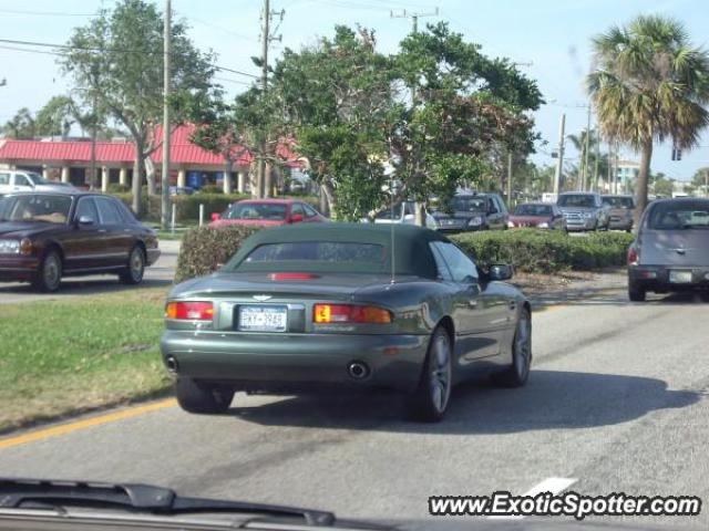 Aston Martin DB9 spotted in Boca Raton, Florida