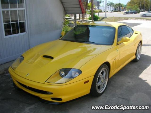 Ferrari 550 spotted in Sarasota, Florida