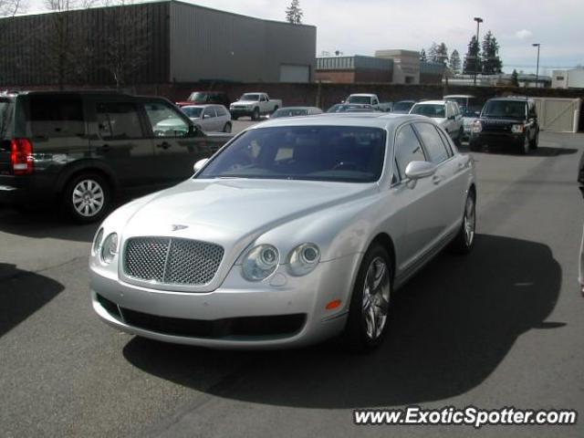 Bentley Continental spotted in Seattle, Washington
