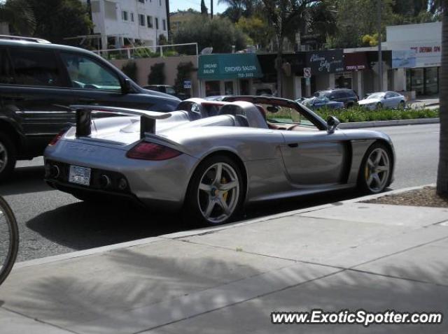 Porsche Carrera GT spotted in Newport beach, California