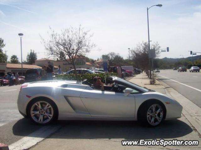 Lamborghini Gallardo spotted in Calabasas, California