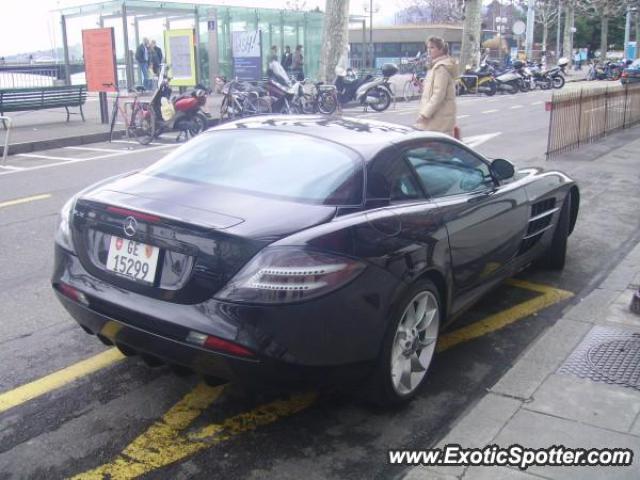 Mercedes SLR spotted in Geneva, Switzerland