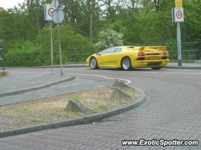Lamborghini Diablo spotted in Haarlem, Netherlands