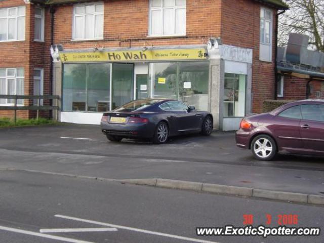 Aston Martin DB9 spotted in Newbury, United Kingdom