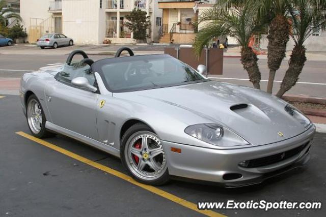 Ferrari 550 spotted in La Jolla, California