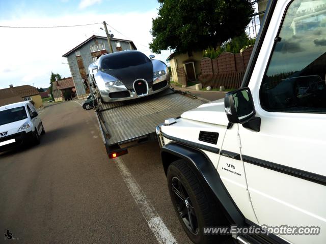 Bugatti Veyron spotted in La Cure, France
